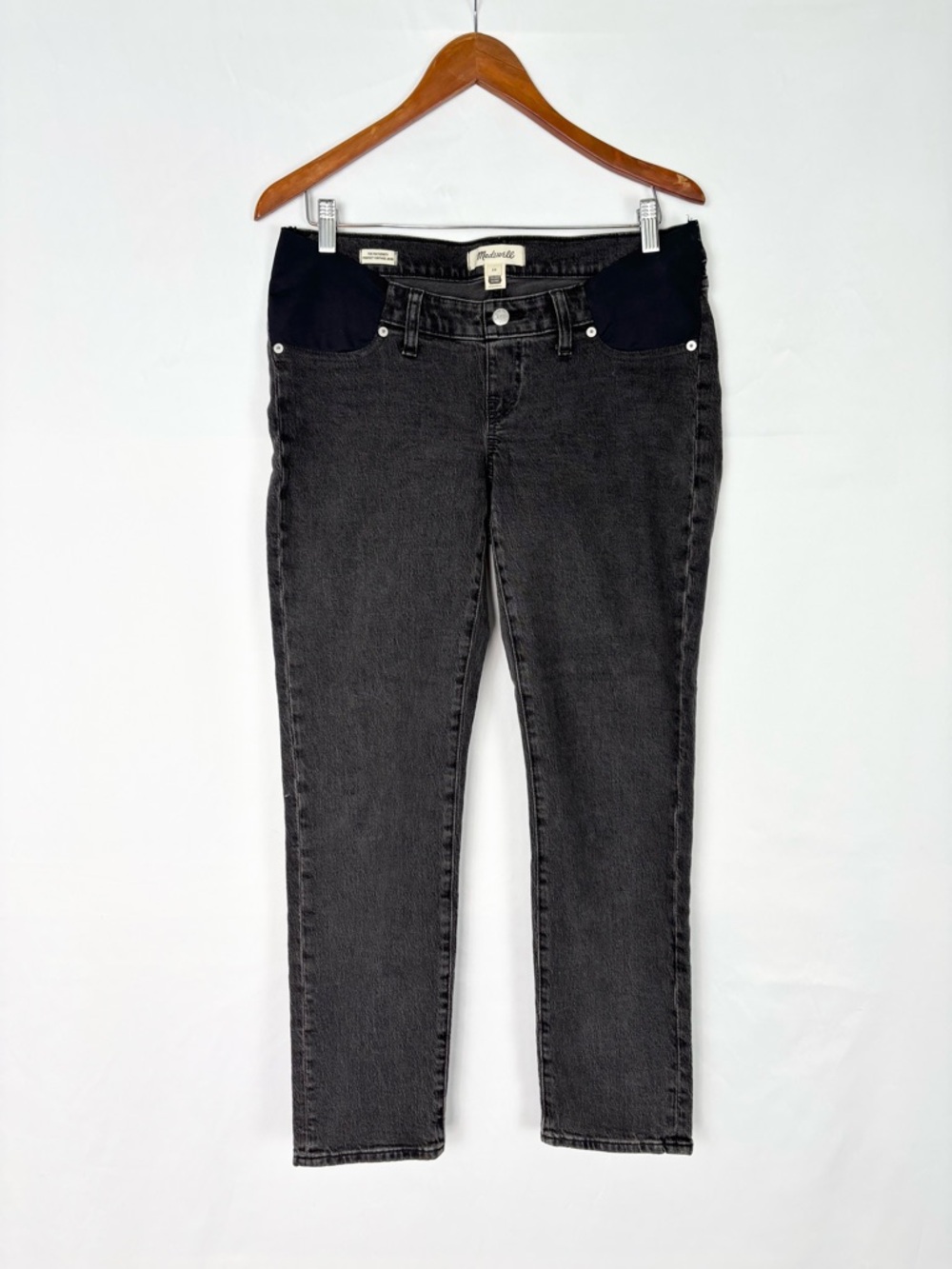 Madewell Maternity Side Panel Perfect Vintage Jeans in Lunar‎ Wash Size 28